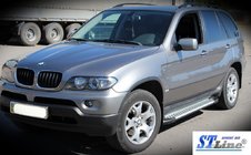 BMW X5 E53 1999–2006 Seitliche Rohre Special (2 Stk., Edelstahl) Foto 3