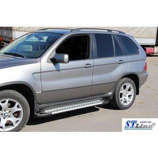 Seitliche Rohre Special (2 Stk., Edelstahl) BMW X5 E53 1999–2006 Foto 4