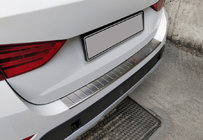 BMW X1 E84 2009-2015 Heckstoßstangenschutz OmsaLine Edelstahl Foto 3