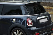 Mini Clubman R55/R56 2007-2014 Chromleiste über dem Kennzeichen R56 (Edelstahl) Foto 1