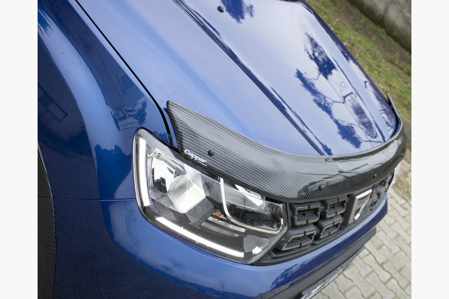 Renault Duster 2018-2024 Motorhaubenschutz (EuroCap, Carbon-Look) Image