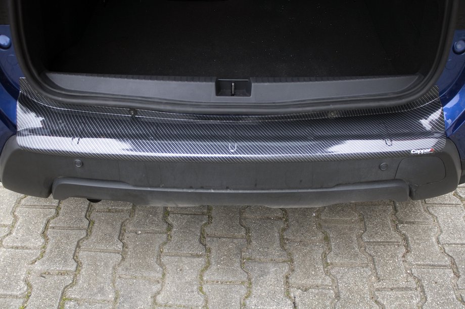 Dacia Duster 2018-2024 Heckstoßstangenabdeckung EuroCap (ABS, Carbon-Look) Image