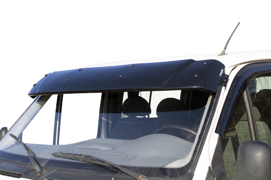 Ford Transit 1991-2000 Frontscheibenblende (schwarz glanz, 5mm) Image
