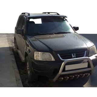 Frontscheibenblende (schwarz glanz, 5mm) Honda CRV 1996-2001 Foto 1