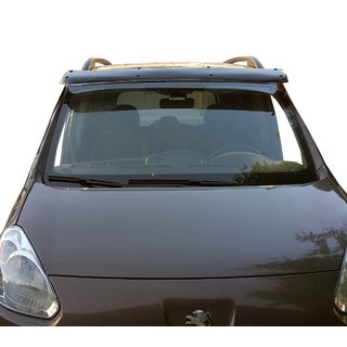 Sonnenblende Frontscheibe (schwarz glanz, 5mm) Peugeot Partner Tepee 2008-2018 Foto 1