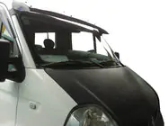 Renault Master 1998-2010 Frontscheibenblende V1 (schwarz glanz, 5mm) Foto 1