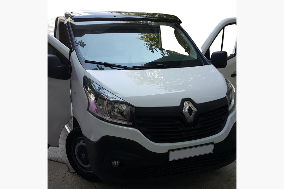 Fiat Talento 2016- Sonnenblende Frontscheibe (schwarz glanz, 5mm) Image