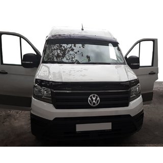 Windabweiser Frontscheibe (schwarz glanz, 5mm) Volkswagen Crafter 2016- Foto 1