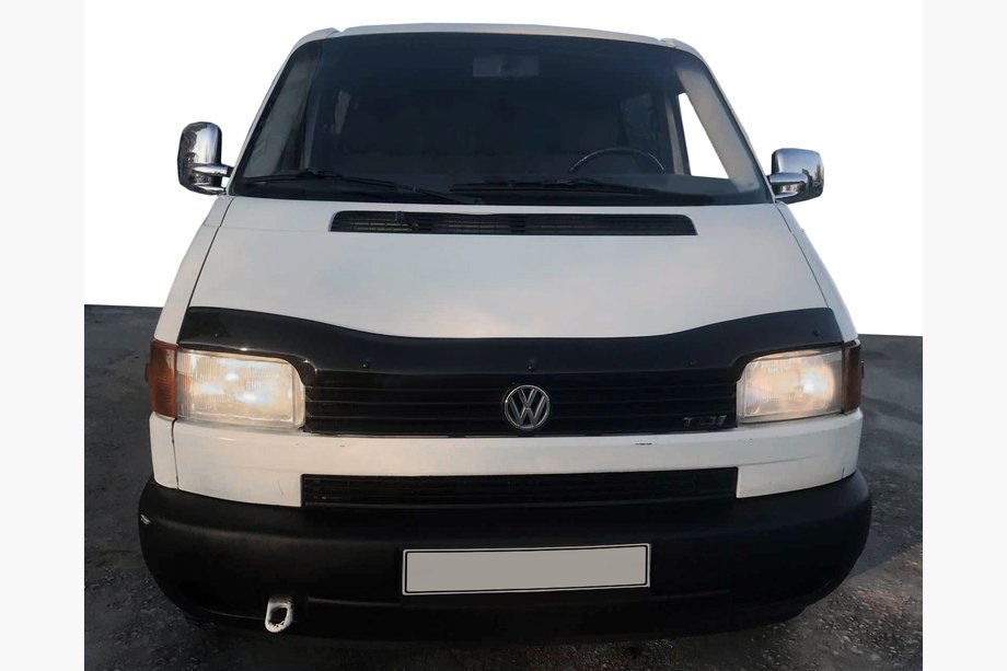 Volkswagen T4 Transporter 1990-2003 Motorhaubenschutz (gerade Scheinwerfer) (EuroCap V1) Image