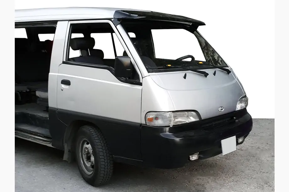 Hyundai H100 Sonnenblende Frontscheibe (schwarz glanz, 5mm) Image
