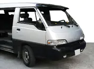 Hyundai H100 Sonnenblende Frontscheibe (schwarz glanz, 5mm) Foto 1