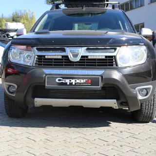 Frontstoßstangenlippe (ABS, grau) Renault Duster 2008–2017 Foto 1