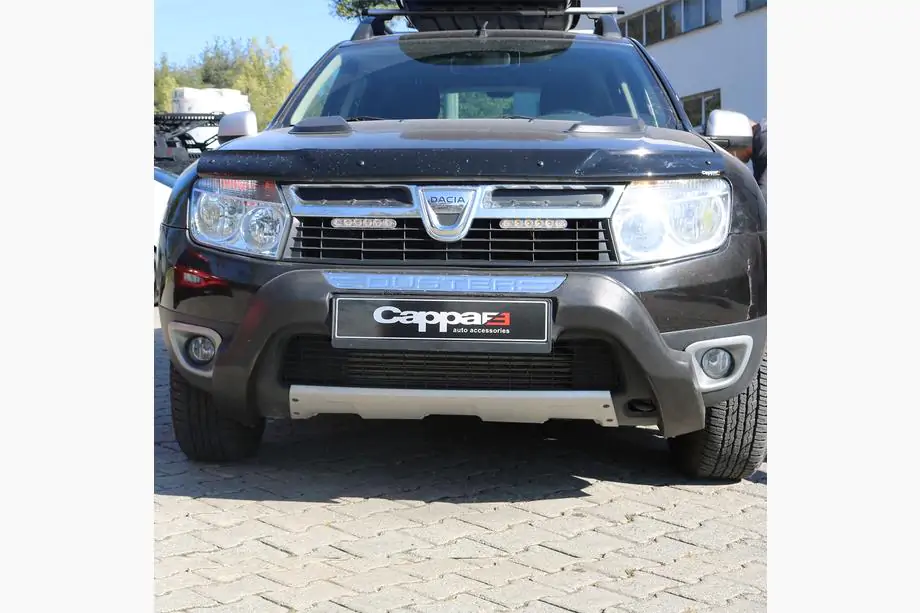 Renault Duster 2008–2017 Frontstoßstangenlippe (ABS, grau) Image