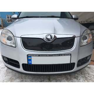 Winterabdeckung für Kühlergrill (2007-2010, oben) Skoda Roomster 2006-2015 Foto 1