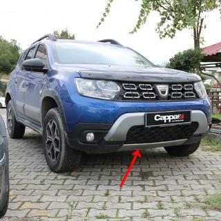 Frontstoßstange Untere Abdeckung (ABS, Grau) Renault Duster 2018-2024 Foto 1
