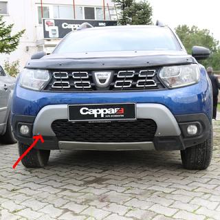 Obere Frontstoßstangenabdeckung (ABS, grau) Renault Duster 2018-2024 Foto 1
