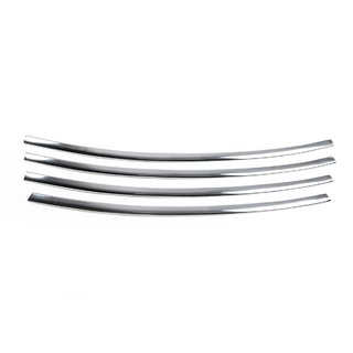 Zierleisten für Kühlergrill Stoßstange (2013↗, Edelstahl) Renault Fluence 2009-2016 Foto 2