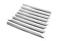 Volkswagen T4 Transporter 1990-2003 Chrom Grill Blenden Gerade Motorhaube (8 Stk, Edelstahl) Foto 2