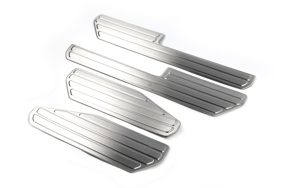 Volkswagen Amarok 2010-2022 Einstiegsleisten Edelstahl OmsaLine (4 Stk) Image