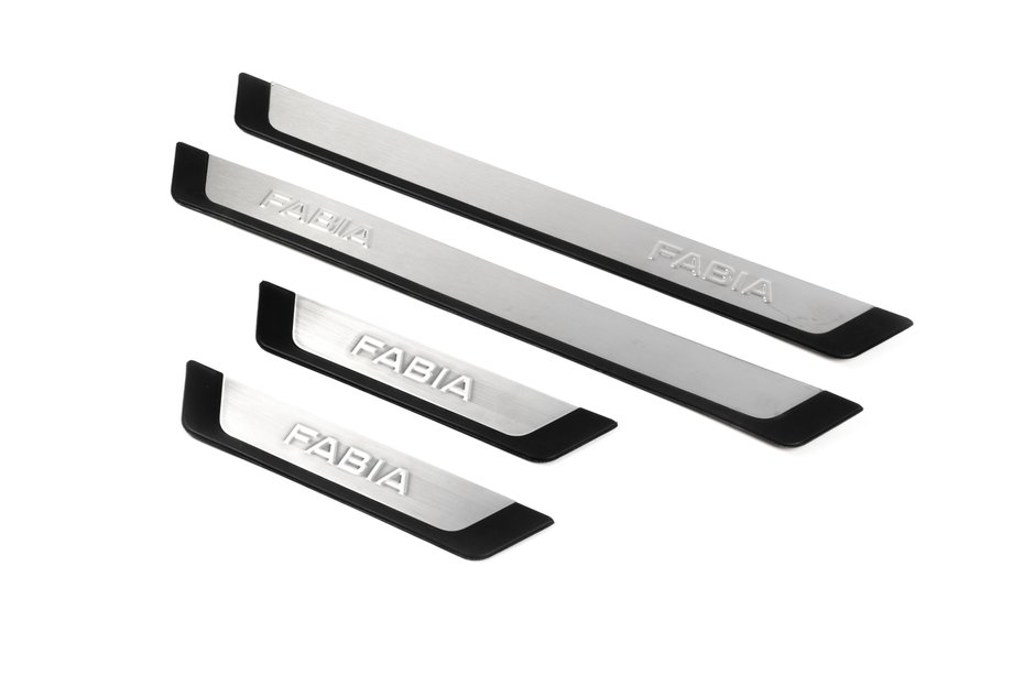 Skoda Fabia 2014-2021 Einstiegsleisten OmsaLine-Flexill (4 Stk) Image