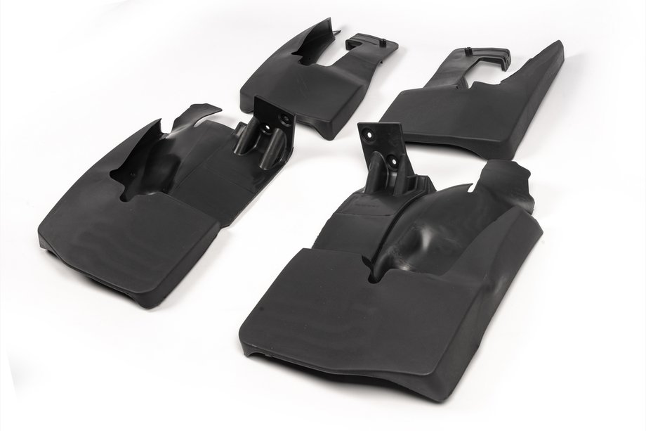 Mercedes Sprinter W906 2006–2018 Premium Begel Spritzschutz Hinten (für Einzelbereifung) Image