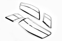Toyota Camry 2006-2011 Chrom Rückleuchten Abdeckungen (2 Stk, Kunststoff) Foto 2