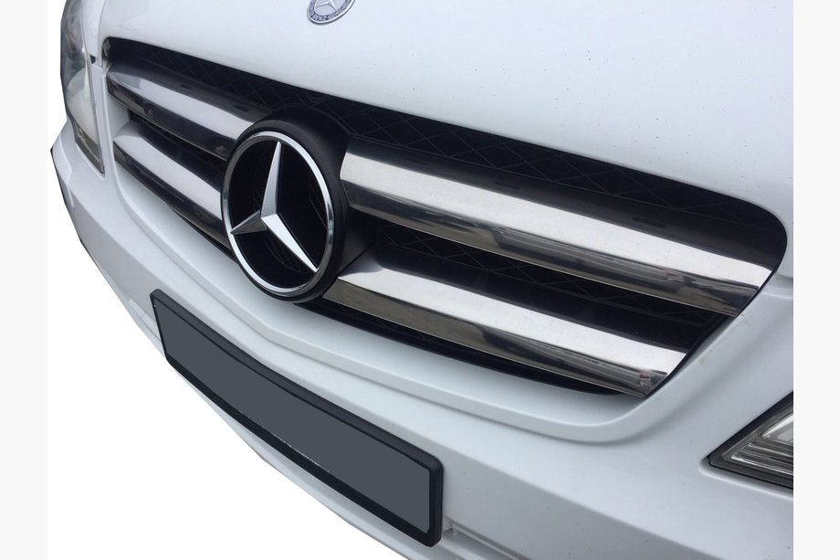 Mercedes Vito W639 2004-2014 Grill Abdeckungen 2010-2015 Edelstahl Carmos - Türkischer Edelstahl Image