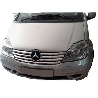 Chrom Kühlergrill Blenden (7-teilig, Edelstahl) Mercedes Vaneo W414 2001-2005 Foto 1