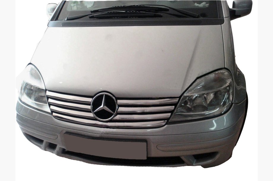 Mercedes Vaneo W414 2001-2005 Chrom Kühlergrill Blenden (7-teilig, Edelstahl) Image