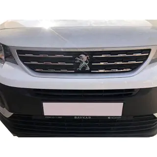 Chrom Kühlergrill Abdeckungen (Edelstahl) Peugeot Partner/Rifter 2019- Foto 1