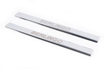 Citroen Berlingo 1996-2008 Einstiegsleisten Edelstahl Carmos V1 (2 Stk) Foto 1