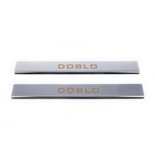 Einstiegsleisten V1 (Carmos, 2 Stk, Edelstahl) Fiat Doblo I 2005-2010