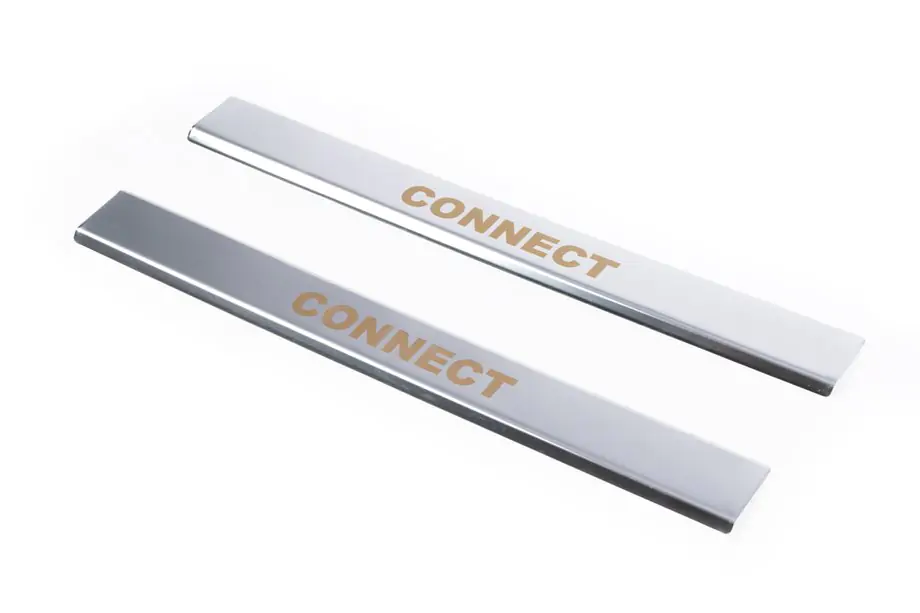 Ford Connect 2002–2006 Einstiegsleisten Edelstahl Carmos V1 (2 Stk) Image