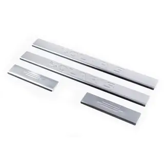 Einstiegsleisten Carmos Solaris V4 (4 Stk, Edelstahl) Hyundai Accent 2011-2017 Foto 1
