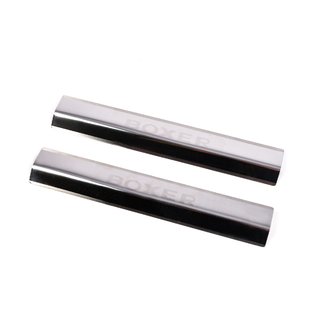 Einstiegsleisten Laser (2 Stk, Edelstahl) Peugeot Boxer 2006-2025 Foto 1