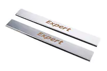 Peugeot Expert 2007-2016 Einstiegsleisten Edelstahl (Carmos, 2 Stk) Foto 1
