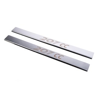 Einstiegsleisten Carmos (2 Stk, Edelstahl) Peugeot 207 2006–2014 Foto 1