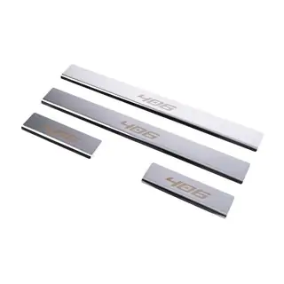 Einstiegsleisten Carmos (4 Stk, Edelstahl) Peugeot 406 1995-2004 Foto 1