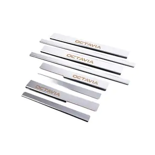 Einstiegsleisten Carmos V1 (8 Stk., Edelstahl) Skoda Octavia III A7 2013-2019 Foto 3