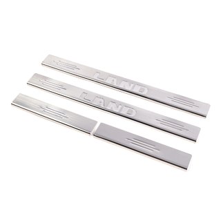 Einstiegsleisten Carmos (4 Stk, Edelstahl) Toyota Land Cruiser 100 1998-2007 Foto 1