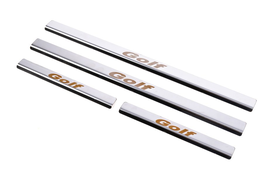 Volkswagen Golf 6 2008-2014 Einstiegsleisten Carmos V1 Edelstahl 4-türig Image