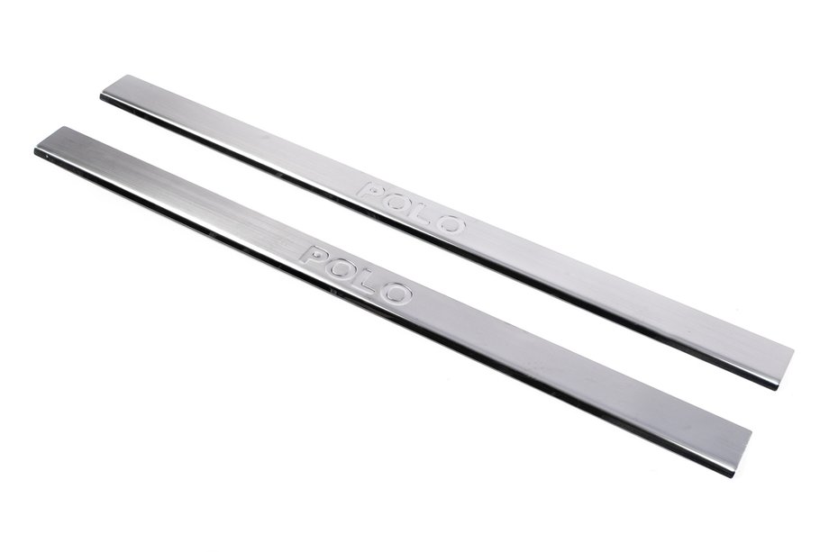 Volkswagen Polo 2010-2017 Einstiegsleisten Carmos (2-türig, Edelstahl) Image