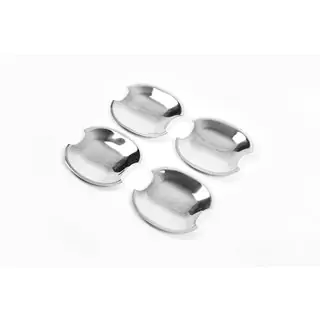 Chrom Unterlagen für Türgriffe (4 Stk., Edelstahl) Hyundai Accent 2006-2010 Foto 2
