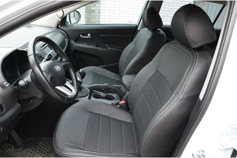 Kia Sportage 2010-2015 Maßgeschneiderte Sitzbezüge SoyuzAuto Dynamic Image
