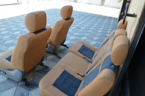 Toyota Land Cruiser 100 1998-2007 Autositzbezüge (Kunstleder ↗Alcantara, Elite) Foto 3