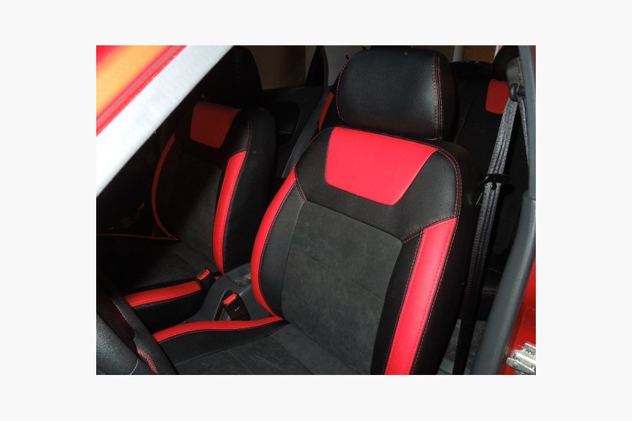 Daewoo Lanos 1998-2017 Maßgeschneiderte Sitzbezüge Brothers Leather Style Image