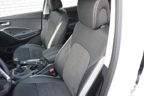 Hyundai Santa Fe 3 2012-2018 Autositzbezüge SoyuzAuto Leder-Optik Foto 8