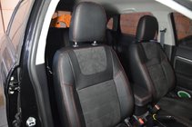 Mitsubishi ASX 2010-2023 Autositzbezüge SoyuzAuto Leder-Optik Foto 1