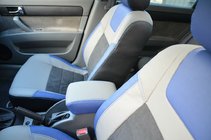 Chevrolet Lacetti 2003-2024 Autositzbezüge SoyuzAuto Leder-Optik Foto 1