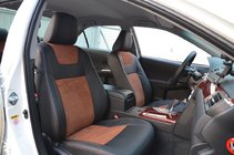 Toyota Camry 2011–2017 Autositzbezüge (Kunstleder & Alcantara-Ersatz, Elite) Foto 4